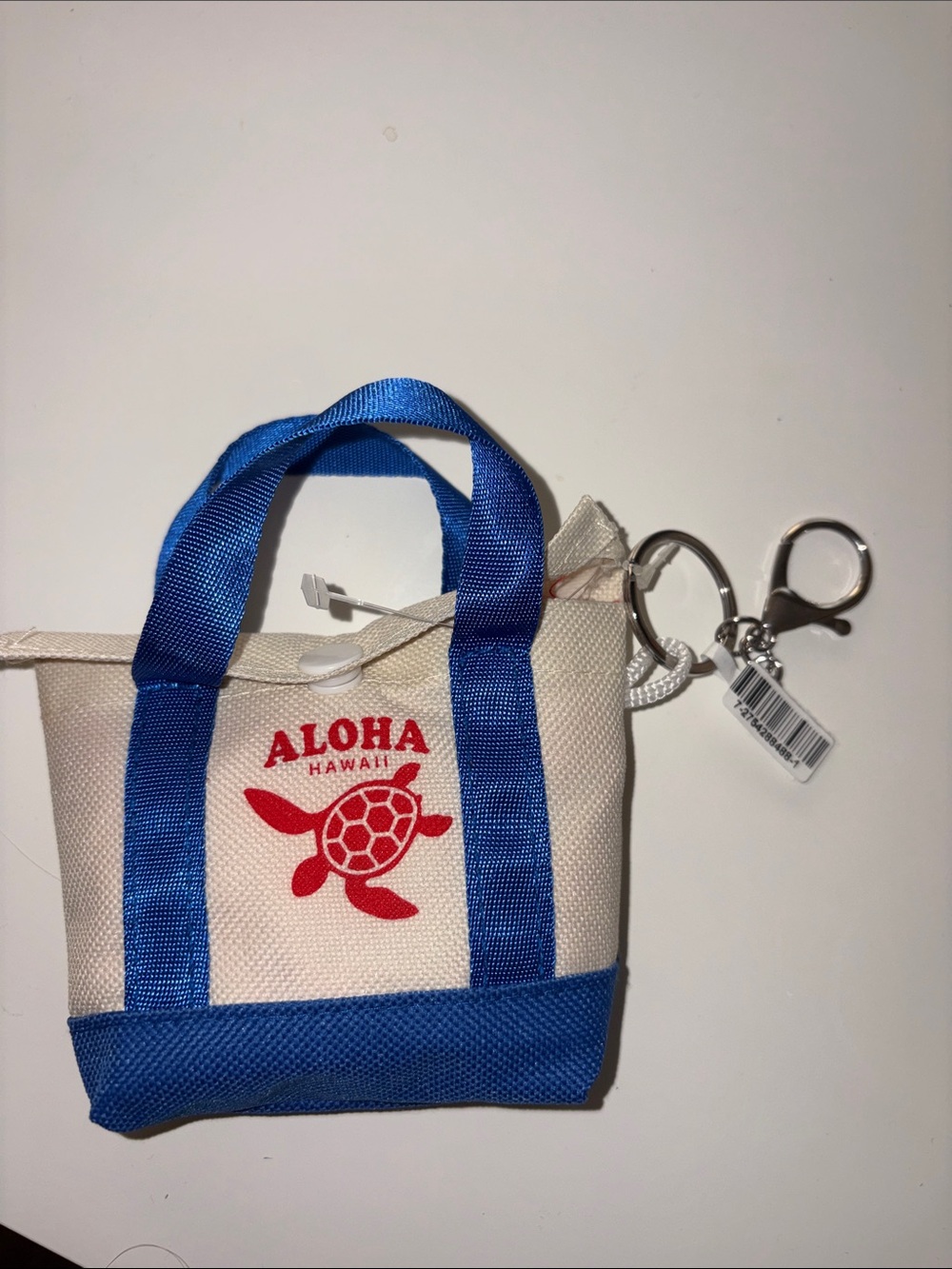 Trendy Brand New Reusable Tote Bag Keychain - Hawaii Graphic🔥